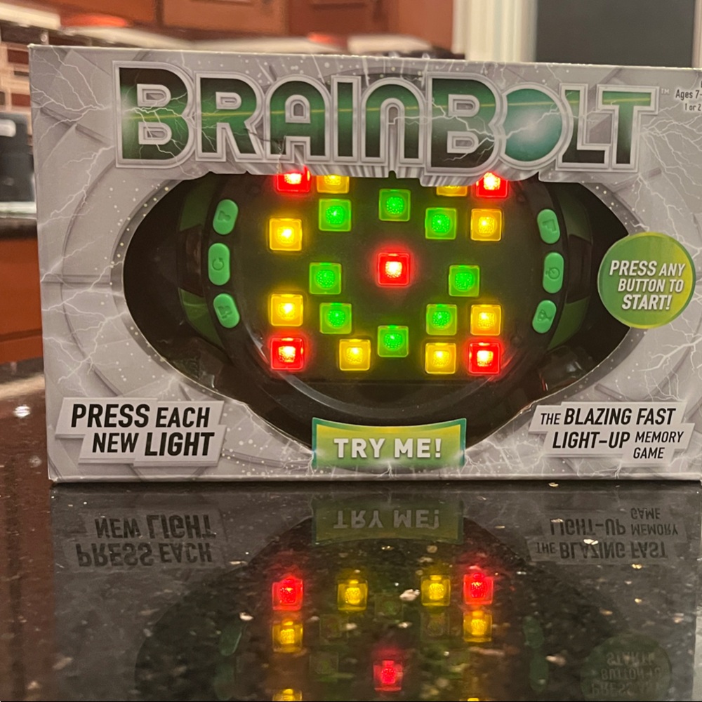 BrainBolt Light-Up Memory Game